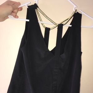 BCBG MAXAZRIA v-front and back tank top